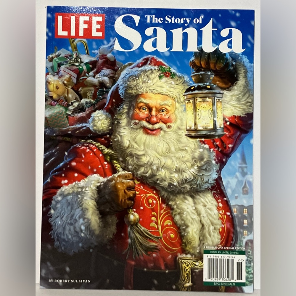 Life Magazine “The Story Of Santa Claus” Reissue 2023 Christmas Holiday *NEW*